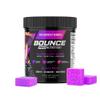 Bounce Pro Pre Workout Gummies 30 Vegan Chewable Gummies with Caffeine, Lions Mane & L-Theanine for Energy, Focus & Endurance Mushroom Preworkout for Men & Women Black Razz Flavor view 1
