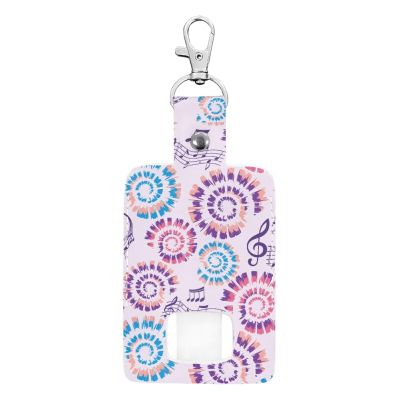Yorontervo Asthma Inhaler Holder PU Leather Travel Handy Holder for Women and Girls, Inhalers Holders Handy, Inhaler Not Included,Tie-Dye