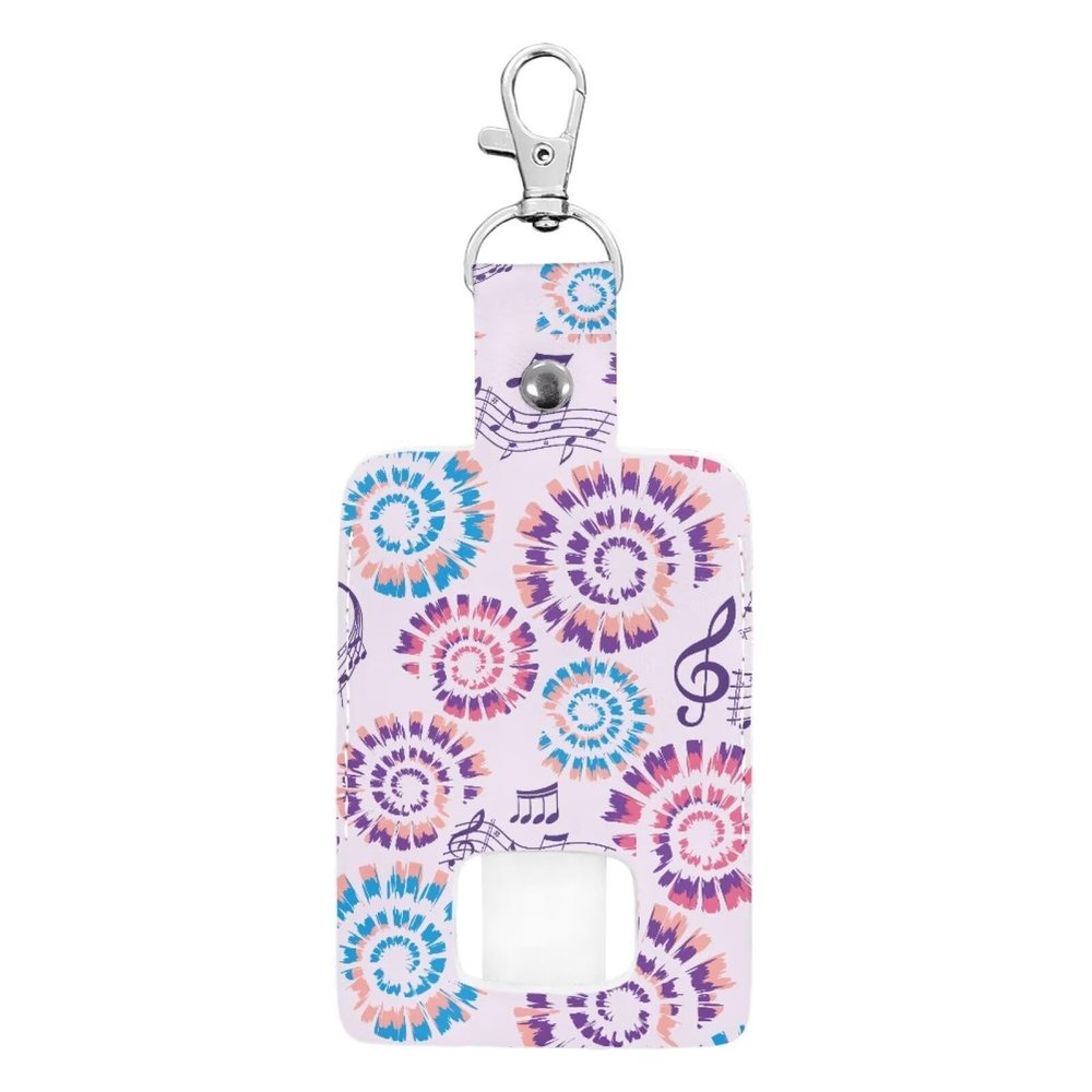 Yorontervo Asthma Inhaler Holder PU Leather Travel Handy Holder for Women and Girls, Inhalers Holders Handy, Inhaler Not Included,Tie-Dye