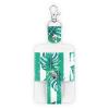 Yorontervo Asthma Inhaler Holder PU Leather Travel Handy Holder for Men and Boys, Inhalers Holders Handy, Inhaler Not Included,Palm Leaves Stripes view 2