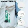 Yorontervo Asthma Inhaler Holder PU Leather Travel Handy Holder for Men and Boys, Inhalers Holders Handy, Inhaler Not Included,Palm Leaves Stripes view 4