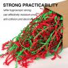 Corlcol 200g(7oz) Crinkle Paper Filler for Gift Baskets Box Confetti Paper Shreds Decoration Stuffing on Christmas (Red&Green) view 3