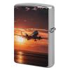 Airplane at Sunset Lighter Case Fashionable Pocket Lighter Holder, Durable Protective Cover for Lighters view 1