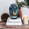 Butterfly Memorial Urns for Ashes Adult Male - Cremation Urns for Human Ashes Adult Women - Funeral Ashes 10 inch view 4