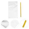 Beaupretty Toast Bags 80Pcs Re sealable Plastic Dessert Packing Bags for Bakery Cookies and Party Favors Twist Ties view 3