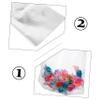 Beaupretty Toast Bags 80Pcs Re sealable Plastic Dessert Packing Bags for Bakery Cookies and Party Favors Twist Ties view 4