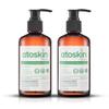 Atoskin Shower Gel (2 Pack) - for Eczema, Psoriasis, Dermatitis, and Anti-Itch Relief - Maximum Strength for Both Kids and Adults (13.6 oz) view 1