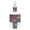 Yorontervo Inhaler Storage Case,Inhaler Keychains Holder with Metal Buckle for Daily Use,School,Hiking,Travel, Inhaler Not Included,Colorful Terrazzo view 2