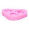 Farm Animal Silicone Fondant Pattern Farm Animal Head Fondant Farm Animal Fondant Silicone for Cake Decorating Chocolate Candy Sugar Craft with Easy Release Reusable Food Grade view 3