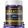 Nutravita Creatine Monohydrate Gummies for Men & Women-5g of Creatine Monohydrate per Serving - Sugar Free,Vegan, Grapes Flavor, 120 Count view 1