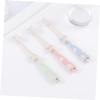 COLLBATH 3pcs Boys and Girls Toothbrush Boy Girl's Toothbrush Cartoon Style Soft Bristles Shaped Brush Gum Brush for Toddlers view 3