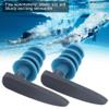 2 Pairs Swimming Ear Plugs, Diving Ear Plugs Elastic Soft Silicone Earplugs Keep Ear Water Out Swimming Supplies with Box for Water Sports view 4