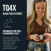 20% Thymoquinone Black Seed Oil Extract Capsules - TQ-Advanced 4X: Potent Thymoquinone Concentration Available - 60:1 Concentrate from Nigella Sativa, Raw Form, Vegan, Glass Bottle (120 Capsules) view 3