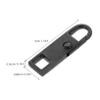Homoyoyo 6pcs Detachable Zipper for Clothing Luggage Backpacks and Boots Easy to Use Repair Accessories Black for Quick Zipper Fixes and Compatibility view 2