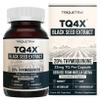 20% Thymoquinone Black Seed Oil Extract Capsules - TQ-Advanced 4X: Potent Thymoquinone Concentration Available - 60:1 Concentrate from Nigella Sativa, Raw Form, Vegan, Glass Bottle (60 Capsules) view 1