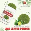 LIME LEAVES POWDER 2.47 Oz (70g) VIETFARMFOOD: Pure, natural freeze-dried spice made from real vegetables and fruits - perfect for enhancing every meal, from cooking, baking, salads, soups, sauces view 3