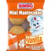 Bimbo, Mini Mantecadas Muffins, 4.41 Ounce view 1