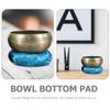 CIMAXIC Nepal Handmade Buddha Sound Bowl Buddhist Bowl Mats Singing Pad Diameter Random Color view 3