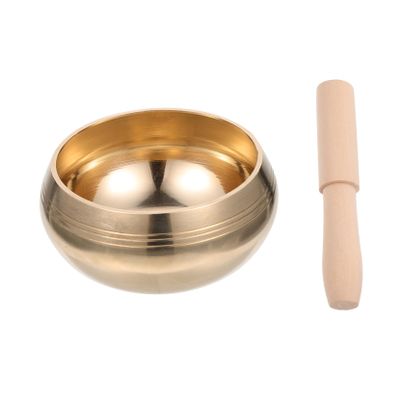 BESPORTBLE Handmade Tibetan Singing Bowl Set for Yoga Meditation Copper Sound Bowl with Mallet for Relaxation and Mindfulness