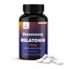 Z Zealthy Life Melatonin Fast Dissolve 12mg Tablets, Natural Berry Flavor, 100 Count, Extra Strength Sleep Support for Adults, Non-Habit Forming, 100-Day Supply view 1