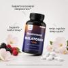 Z Zealthy Life Melatonin Fast Dissolve 12mg Tablets, Natural Berry Flavor, 100 Count, Extra Strength Sleep Support for Adults, Non-Habit Forming, 100-Day Supply view 4