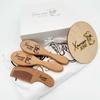 Custom Wooden Baby Brush Set | Personalized Wooden Baby Brush | Personalized Baby Gift Girls | Personalized Baby Gifts | Baby Brush and Comb Set | Custom Baby Gifts | Personalized Gifts Cowboy Desing view 2