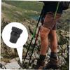 DECOMELODY 2pcs Trekking Pole Foot Covers - Shockproof Pads for Hiking Sticks Outdoor Crutch Foot Protectors Inner Easy Installation for Stability Rough view 4