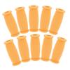 HIAKDOFT 10pcs Crutch Accessories Replacement Hand Grips TPR Pads Safety Cane Grip Parts for Forearm Crutches view 1