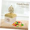 ABOOFAN 12Pcs Elegant Wedding Candy Boxes Decorative Treat Containers for Parties Showers and Special Events for Jewelry and Favors view 3