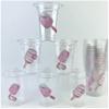 Pink Pickleball Party Cups, 12 oz Disposable Plastic, 24 Count, Sports Theme Design, Birthday Drink Containers view 1