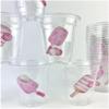 Pink Pickleball Party Cups, 12 oz Disposable Plastic, 24 Count, Sports Theme Design, Birthday Drink Containers view 3