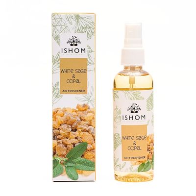 White Sage & Copal 3.4 fl oz | Natural Energy Cleansing & Heart-Opening Mist | Room & Aura Spray for Meditation, Rituals, Self-Care & Home Use