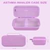 stukcaze Asthma Inhaler Case Portable Nebulizer and Spacer Storage for Kids and Adults - Travel Carrying Case for Masks, Inhaler Holder (PURPLE) view 4