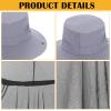 Threehoney Kids Mosquito Outdoor Suit Breathable Net Fishing Hat Netting Protection Cap Hood Ultra-fine Mesh Jacket and Pants Mitt Socks for Girls Boys Gardening Camping Hiking view 3