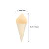 FELTECHELECTR 50pcs Miniature Ice Cream Cones Versatile Holders for Charcuterie Parties and Wedding Decor view 2