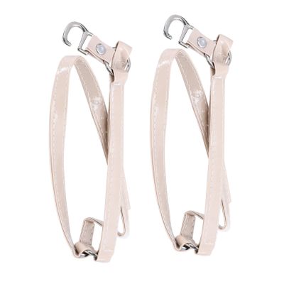 Ipetboom 1pair High-heel Straps for Women Loose Laces Stretchy Shoe Fixing Accessories for Comfortable Fit and Stability Nude