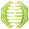 2-Pack Resin Head Combs, Scalp Massage Tools, Portable Hair Combs for Physical Relaxation and Stress Relief, Multifunctional Green Massage Set view 2