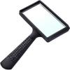 10X Handheld Reading Magnifier, Magnifying Glass, 100mm Distortion Free with Non-Slip Handle Shatterproof Magnifying Mirror, for Reading Repair Observation view 1