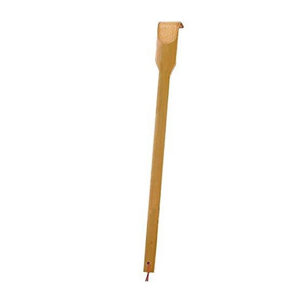 16.5 Inch Bamboo Back Scratcher, Natural Wooden Massage Tool for Men & Women, Long Handle for Back, Neck and Shoulder Relief, with Decorative Box (1-Pack)