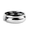Pill Box 3 Compartment Medicine Pill Case for Pocket or Purse Pill Boxes Decorative Organizer Unique Gift - Black White Snake Skin view 3