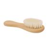 ARTSEWPLY 2pcs Natural Wooden Comb and Bathing Brush Hair Brush Gentle Comb for Detangling Hair and Scalp for Home Use view 3