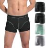 Carer Men's Washable Incontinence Underwear, 2 Black/Gray/Green, Large view 1