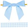 KOCKSHION 50pcs Elegant Party Favor Bags Bows Reusable Packaging Bows Ties for Christmas Decor view 1