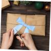 KOCKSHION 50pcs Elegant Party Favor Bags Bows Reusable Packaging Bows Ties for Christmas Decor view 4