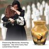 Yatskia Deer Little Memorial Urns for Human Ashes Adult Man, Small Keepsake Urn for Ashes for Women, (Classic 3 Inch, Pack of 4) view 4