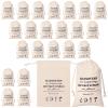 LCZNXJJY 24 PCS Bachelorette Hangover Kit, Wedding Party Favor Bags, Muslin Drawstring Bags, Wedding Supplies for Bachelorette Party, Weddings, Bridal Shower (Wine Glass) view 1