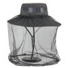 KMGDM Outdoor Head Net Mesh Covers for Men and Women Protects from and Flies Efficient for Fishing and Camping Use, Navy blue empty top, 6 1/2 view 3