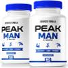 (2 Pack) Peak Man Capsules for Men, Official PeakMan Male Formula with All-Natural Ingredients to Help Support Stamina, Performance, and Daily Energy, Premium Easy-to-Take Pills (120 Capsules) view 1