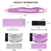 Adjustable Silicone Neck Brace for Neck Pain and Support, Soft Breathable Cervical Collar for Sleeping, Portable Cervical Spine Pressure Relief Neck Wrap Collar for Keep Vertebrae Stable (Gray) view 2