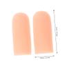 Gatuida 2 Pack Gel Finger Protectors for Wounds Leak-proof Thumb Covers for Cracked Skin Grade Non-slip Washable Toe Sleeve view 3